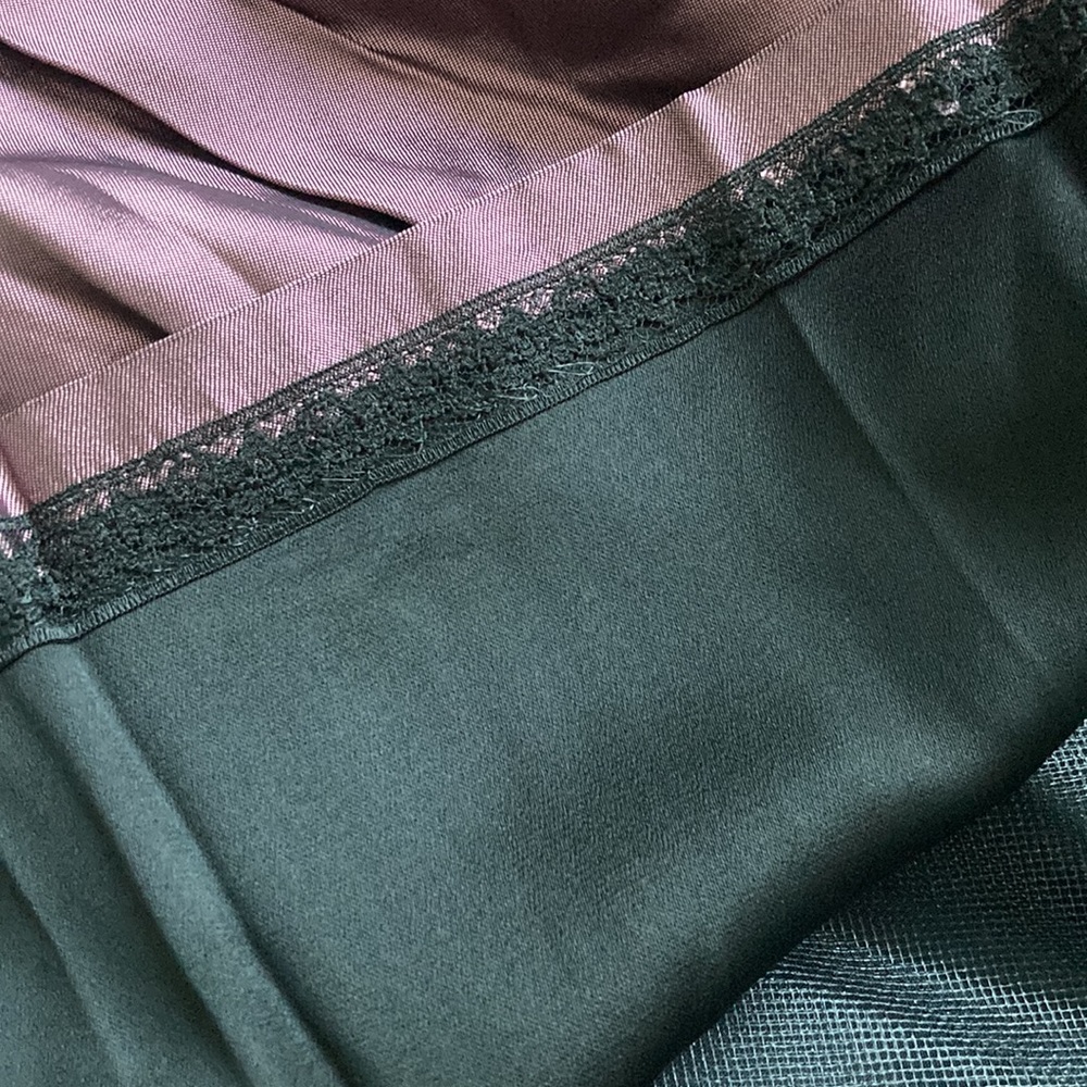 Alfred Sung Mauve Skirt with Pockets - Vintage - Picture 8 of 10